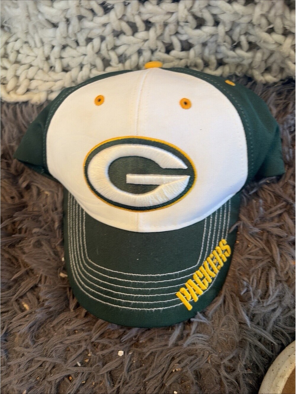 Green Bay Packers Logo Hat - Adjustable NFL
